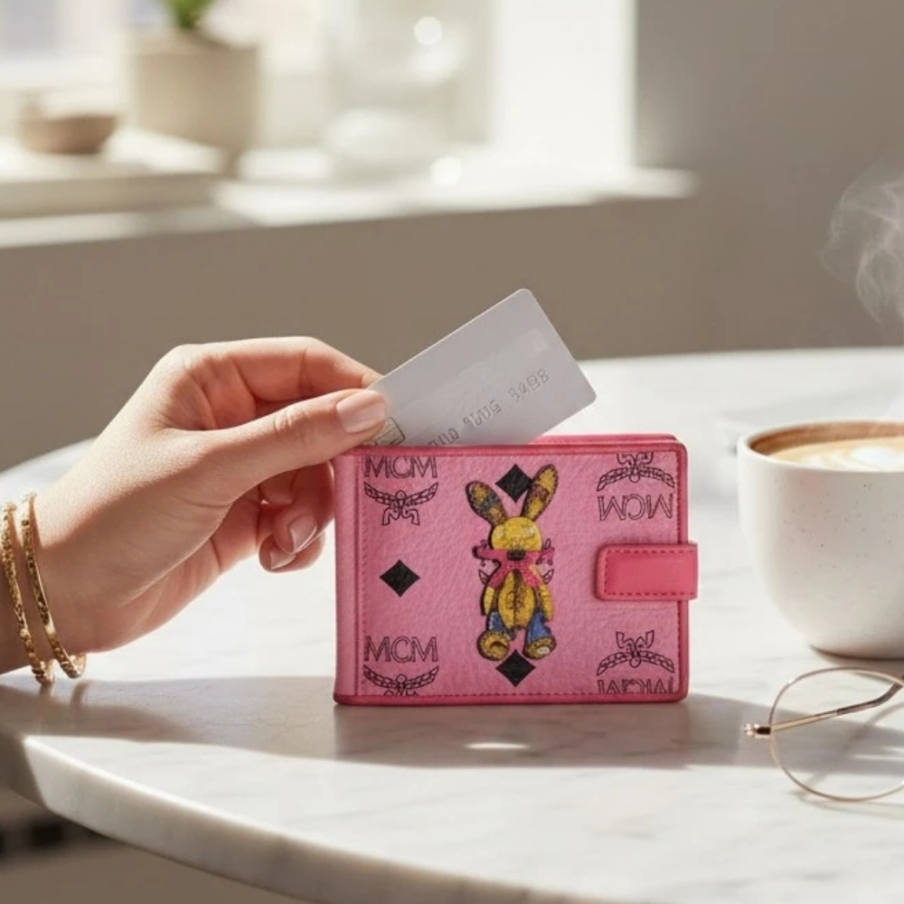MCM Visetos Rabbit Limited Edition Wallet - Picture 6 of 6